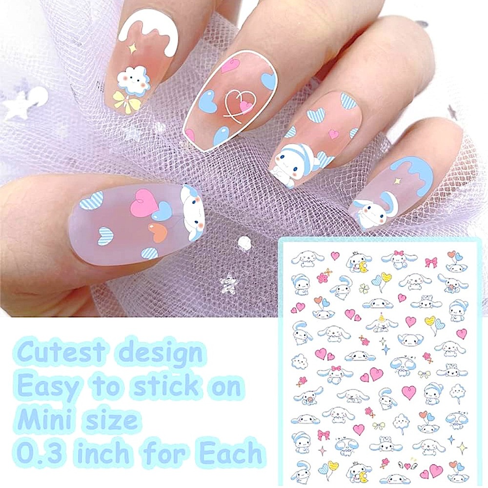 💌 BO/GO$6  Cinnamoroll Nail Stickers